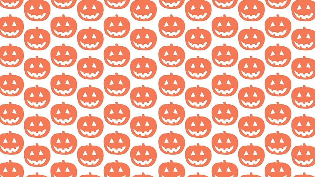 14 free Halloween pumpkin wallpapers for desktop and smart phone - A festive way to dress your tech. Lots of colors to choose from!