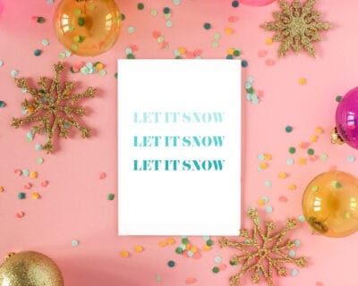 FREE holiday art printables – 40 options – deck your halls this season!