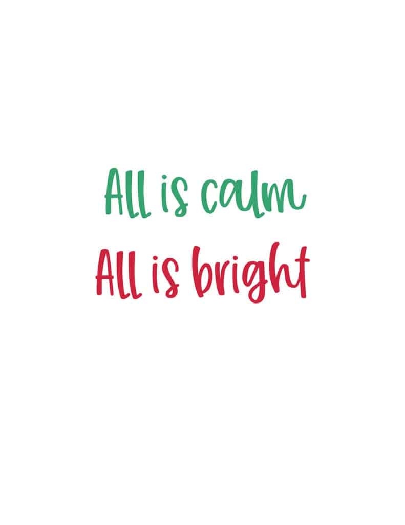 40 FESTIVE &#038; FREE HOLIDAY ART PRINTABLEs – DECK YOUR HALLS!, Oh So Lovely Blog