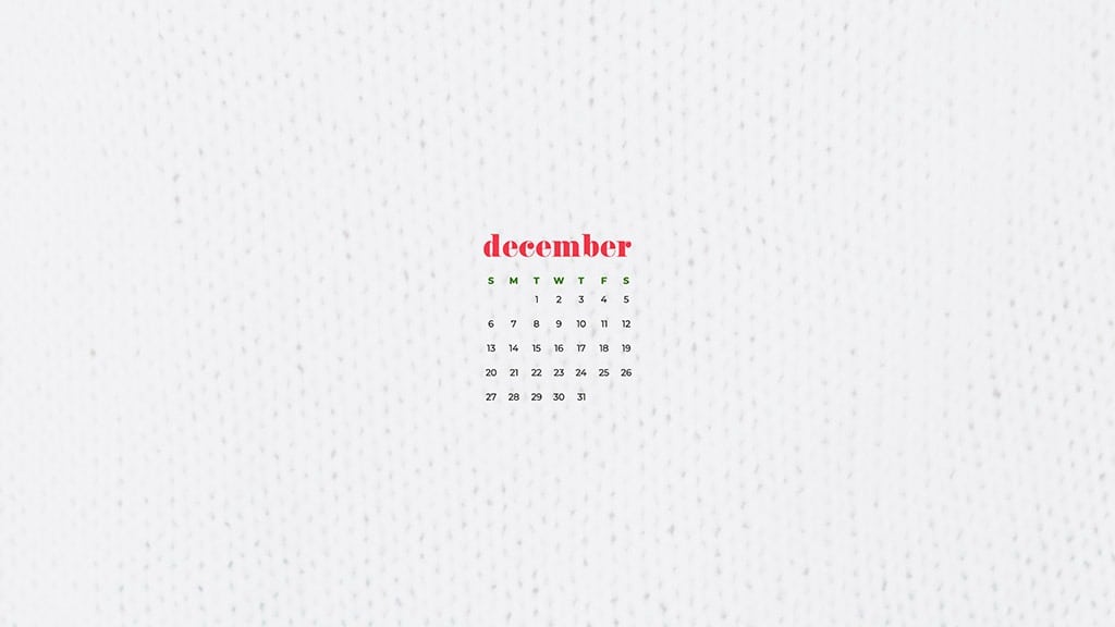 Free December 2020 calendar wallpapers - 41 designs to choose from in Sunday and Monday starts plus no calendar options. Deck your tech!