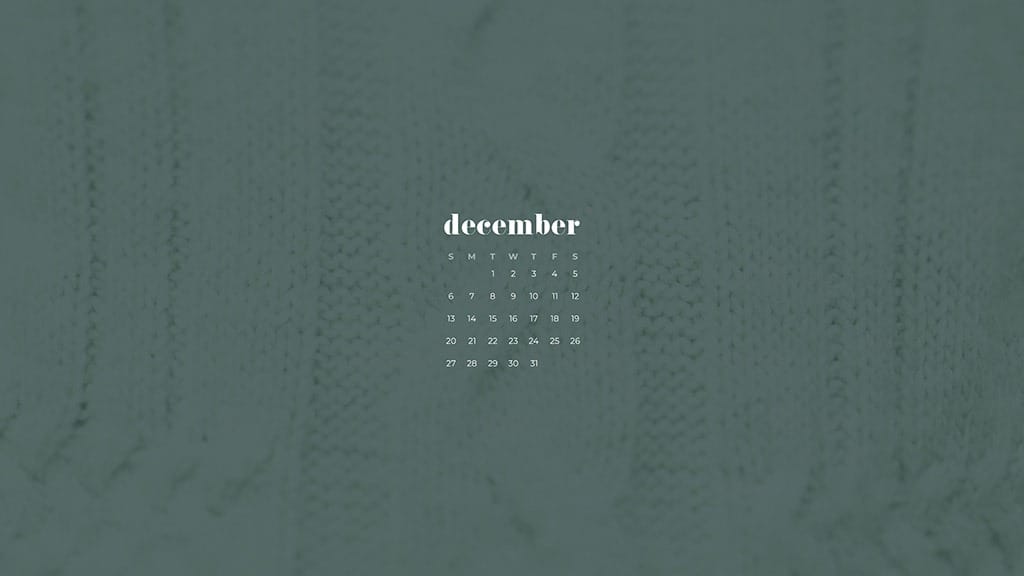 Free December 2020 calendar wallpapers - 41 designs to choose from in Sunday and Monday starts plus no calendar options. Deck your tech!