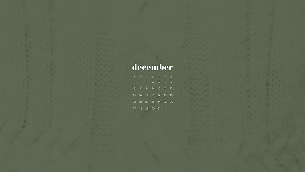 Free December 2020 calendar wallpapers - 41 designs to choose from in Sunday and Monday starts plus no calendar options. Deck your tech!