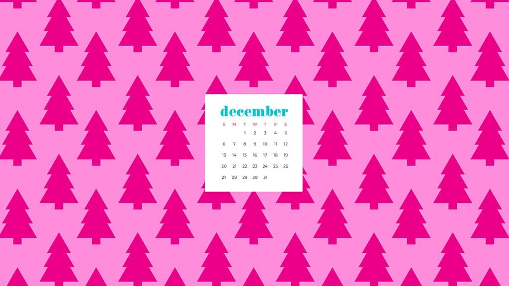 Free December 2020 calendar wallpapers - 41 designs to choose from in Sunday and Monday starts plus no calendar options. Deck your tech!