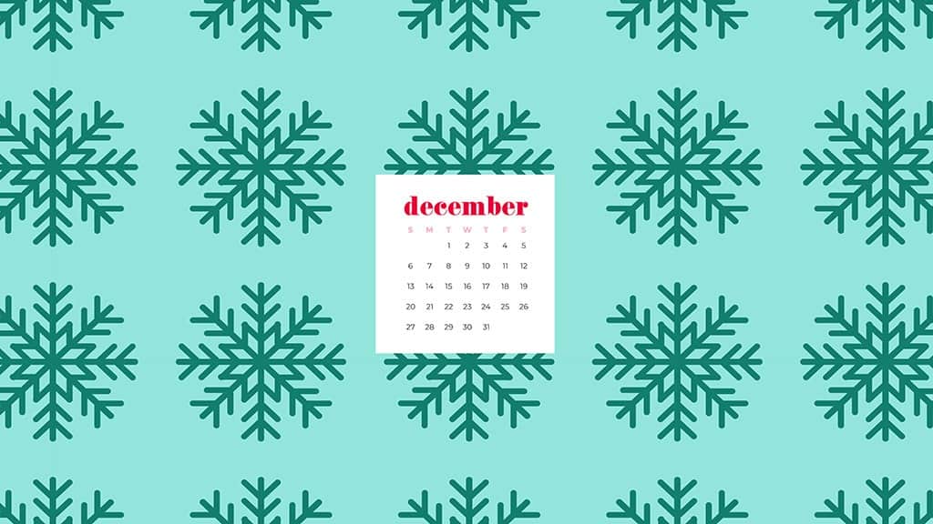 Free December 2020 calendar wallpapers - 41 designs to choose from in Sunday and Monday starts plus no calendar options. Deck your tech!
