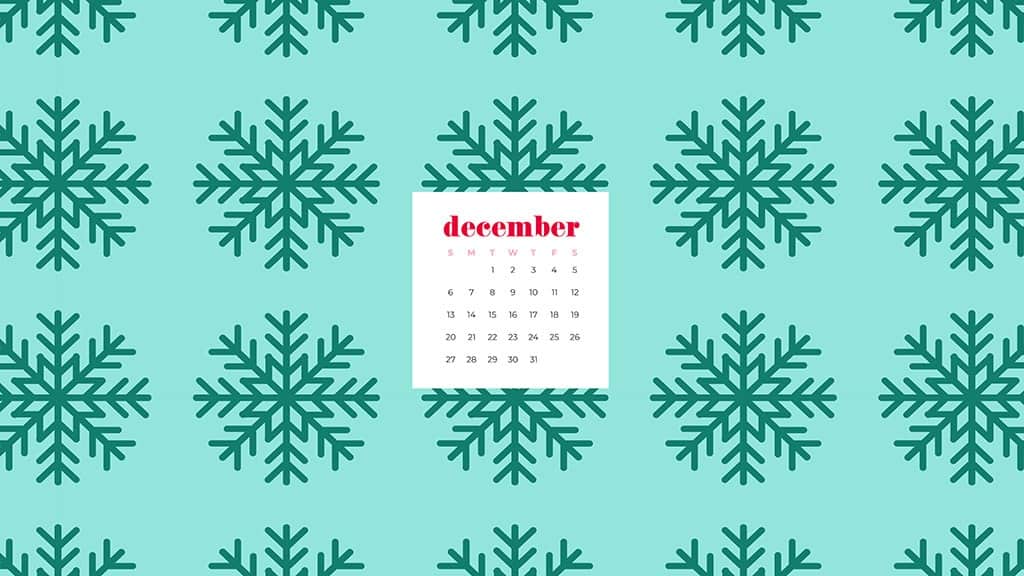 Free December 2020 calendar wallpapers - 41 designs to choose from in Sunday and Monday starts plus no calendar options. Deck your tech!