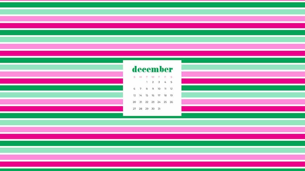 Free December 2020 calendar wallpapers - 41 designs to choose from in Sunday and Monday starts plus no calendar options. Deck your tech!