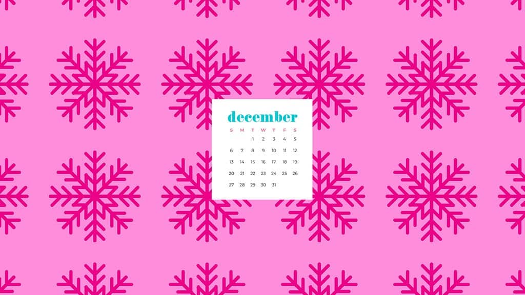 Free December 2020 calendar wallpapers - 41 designs to choose from in Sunday and Monday starts plus no calendar options. Deck your tech!
