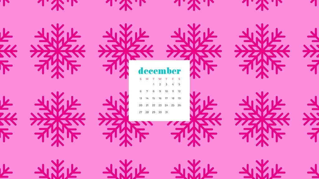 Free December 2020 calendar wallpapers - 41 designs to choose from in Sunday and Monday starts plus no calendar options. Deck your tech!