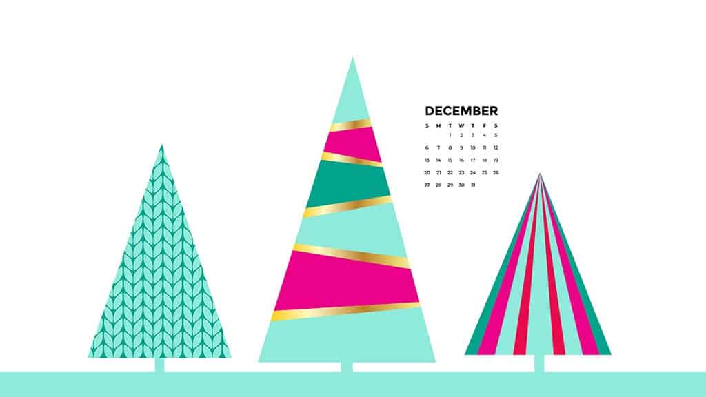 Free December 2020 calendar wallpapers - 41 designs to choose from in Sunday and Monday starts plus no calendar options. Deck your tech!