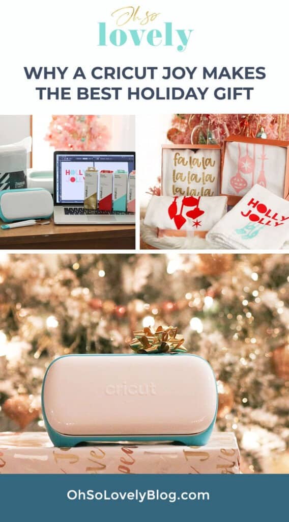 Learn why a Cricut Joy makes the best holiday gifts for yourself or loved ones – Spolier alert: you can make practially anything!