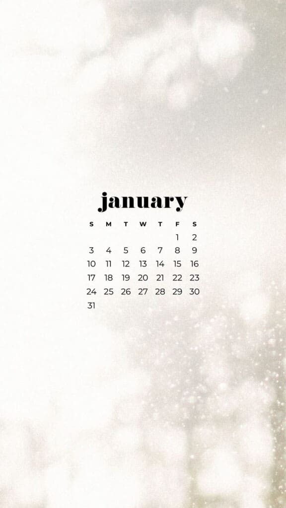 30 FREE JANUARY 2021 CALENDAR WALLPAPERS – DRESS YOUR TECH!, Oh So Lovely Blog