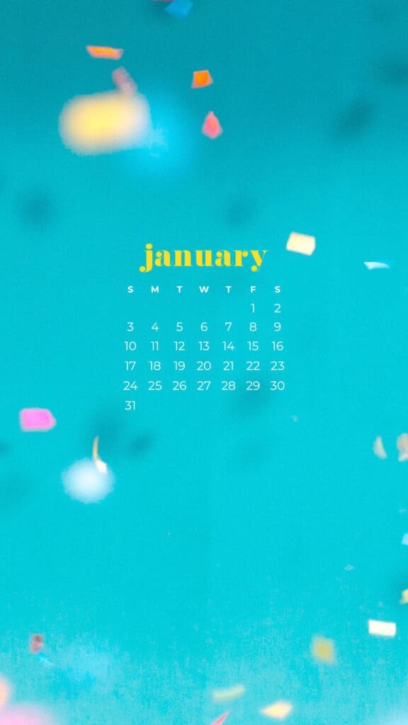 30 FREE JANUARY 2021 CALENDAR WALLPAPERS – DRESS YOUR TECH!, Oh So Lovely Blog