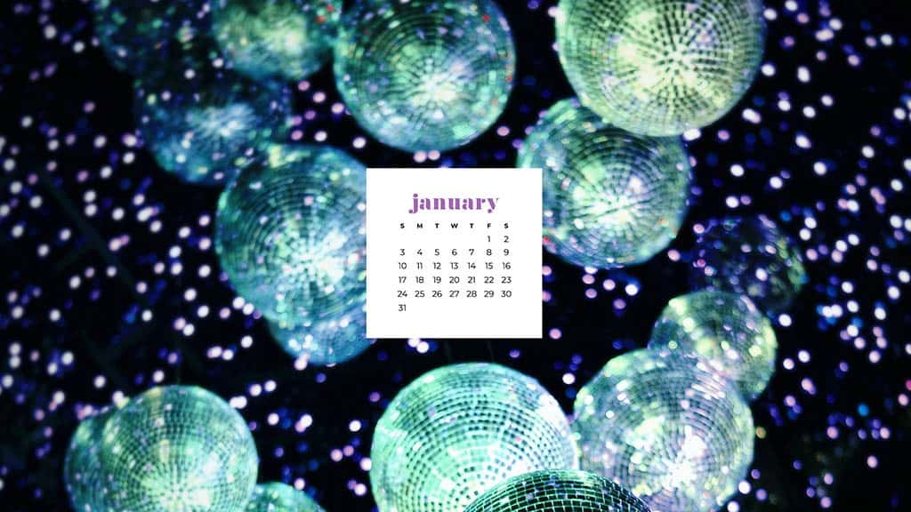 January 2021 calendar wallpapers – 30 FREE designs to choose from in Sunday and Monday starts + no calendar options for desktop and phone!