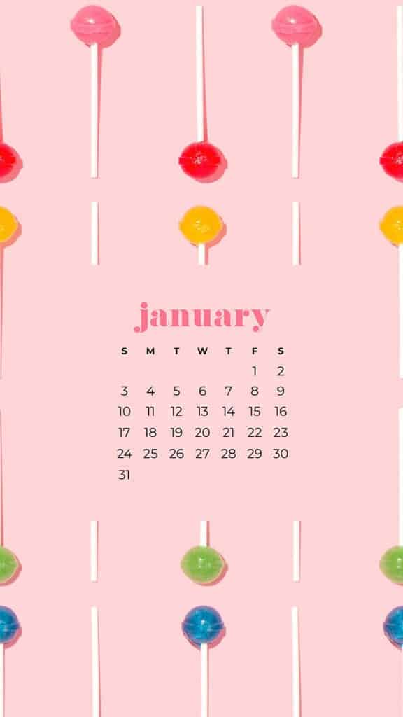 30 FREE JANUARY 2021 CALENDAR WALLPAPERS – DRESS YOUR TECH!, Oh So Lovely Blog