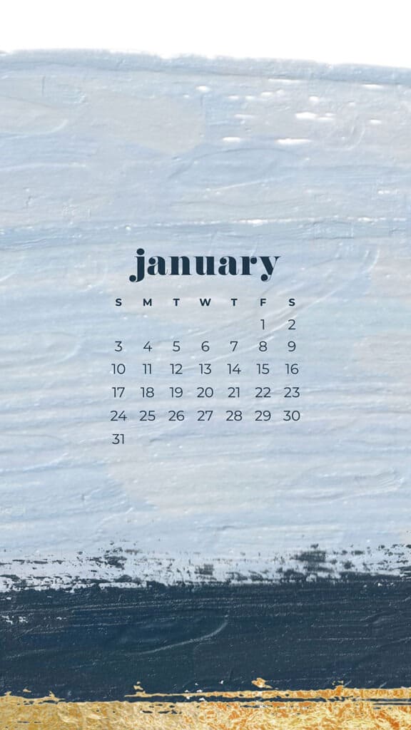 30 FREE JANUARY 2021 CALENDAR WALLPAPERS – DRESS YOUR TECH!, Oh So Lovely Blog