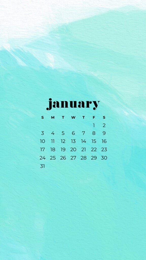 30 FREE JANUARY 2021 CALENDAR WALLPAPERS – DRESS YOUR TECH!, Oh So Lovely Blog