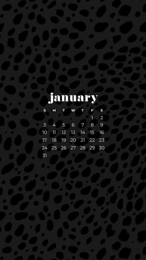 30 FREE JANUARY 2021 CALENDAR WALLPAPERS – DRESS YOUR TECH!, Oh So Lovely Blog