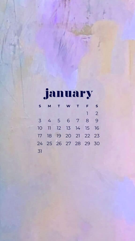 30 FREE JANUARY 2021 CALENDAR WALLPAPERS – DRESS YOUR TECH!, Oh So Lovely Blog