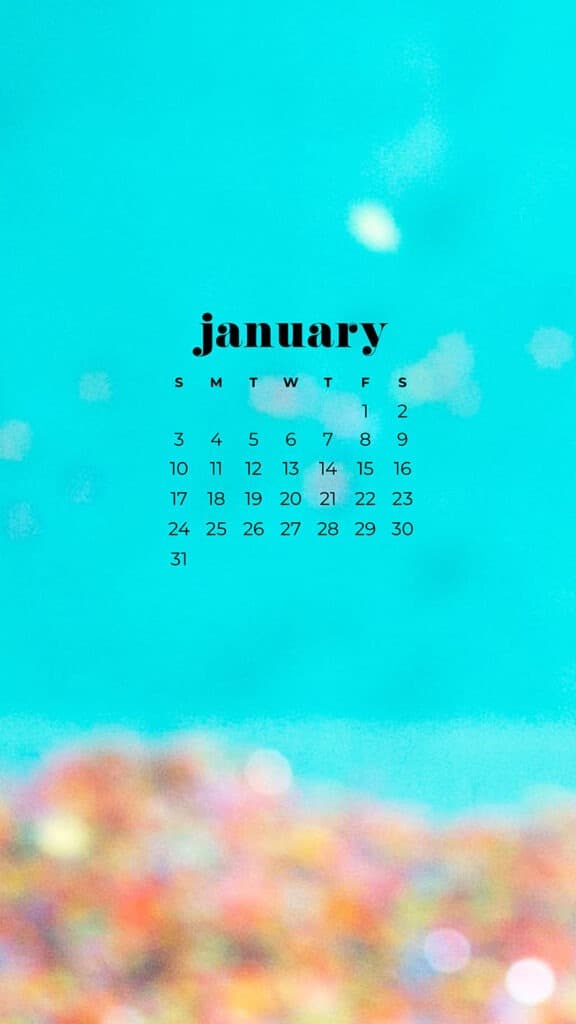 30 FREE JANUARY 2021 CALENDAR WALLPAPERS – DRESS YOUR TECH!, Oh So Lovely Blog