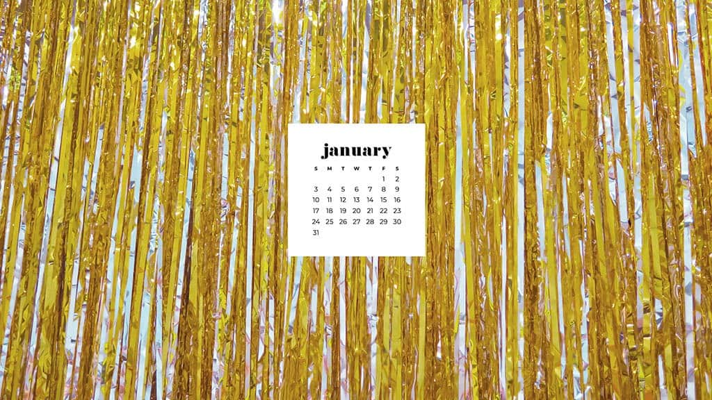 January 2021 calendar wallpapers – 30 FREE designs to choose from in Sunday and Monday starts + no calendar options for desktop and phone!