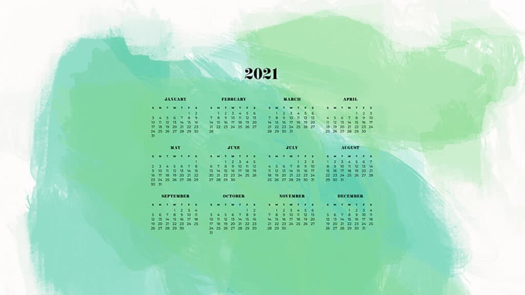 FREE 2021 WALLPAPER CALENDARS – 50+ OH SO LOVELY OPTIONS!, Oh So Lovely Blog