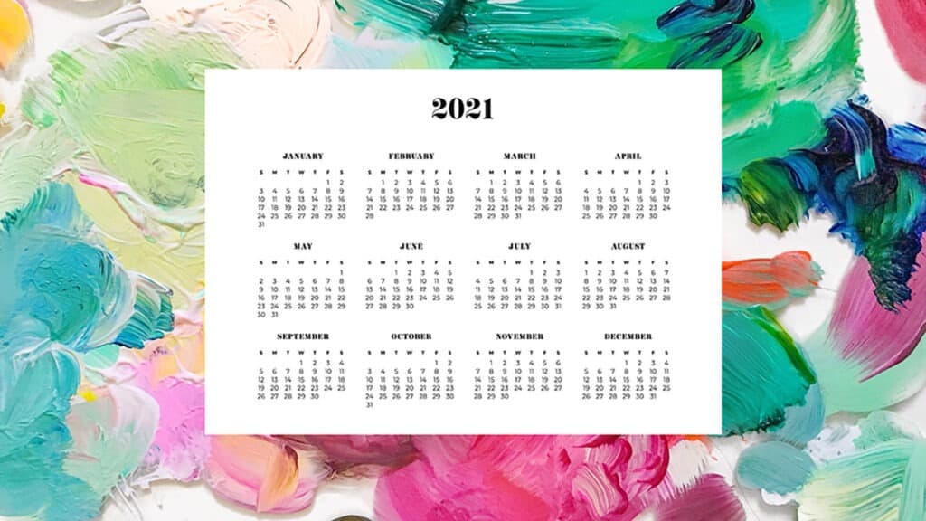 FREE 2021 WALLPAPER CALENDARS – 50+ OH SO LOVELY OPTIONS!, Oh So Lovely Blog