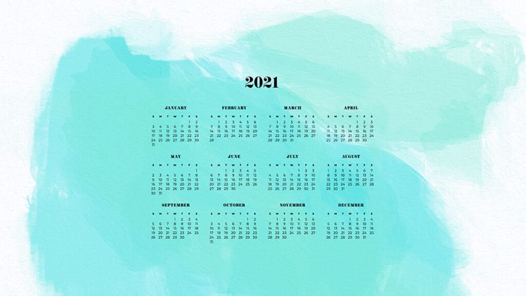 FREE 2021 WALLPAPER CALENDARS – 50+ OH SO LOVELY OPTIONS!, Oh So Lovely Blog