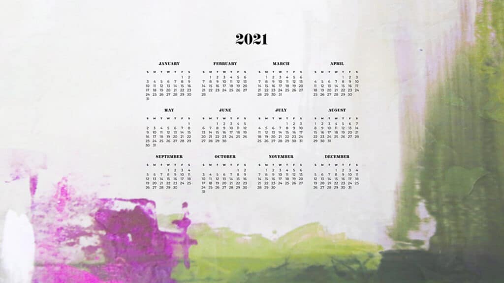 FREE 2021 WALLPAPER CALENDARS – 50+ OH SO LOVELY OPTIONS!, Oh So Lovely Blog