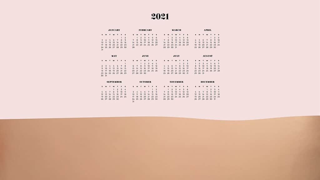 FREE 2021 WALLPAPER CALENDARS – 50+ OH SO LOVELY OPTIONS!, Oh So Lovely Blog