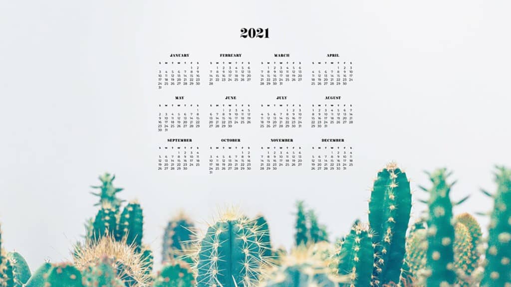 FREE 2021 WALLPAPER CALENDARS – 50+ OH SO LOVELY OPTIONS!, Oh So Lovely Blog