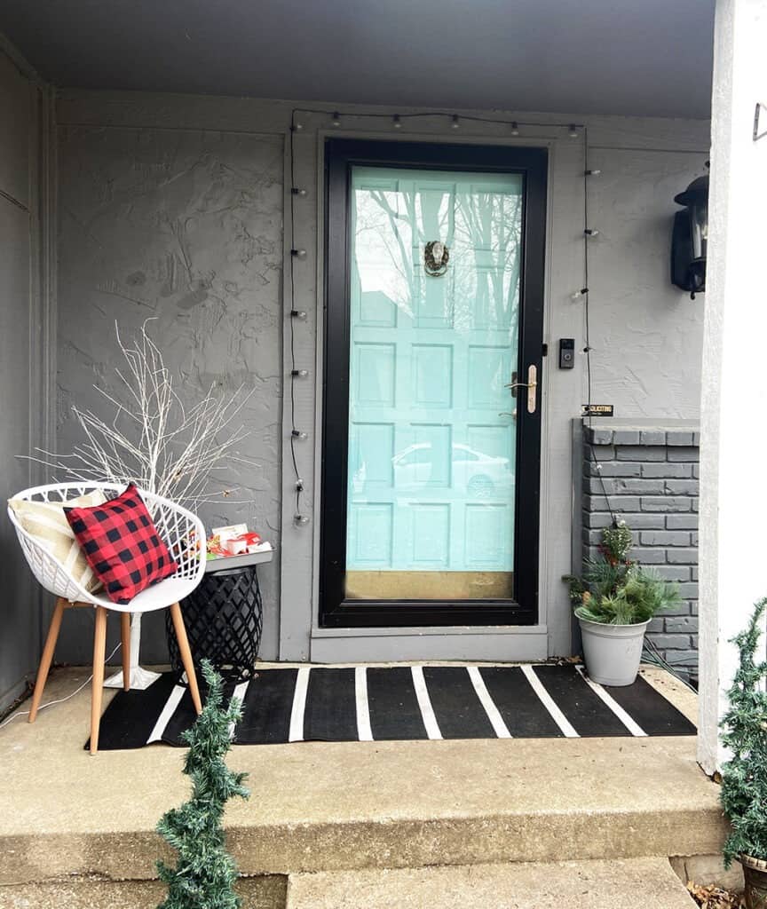 Valentine's Day outdoor decor – 3 easy and affordable ideas for your front porch window boxes, trees, and more. So festive!