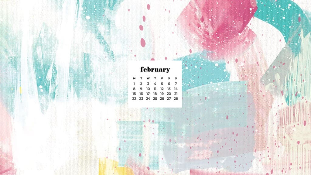 Free February 2021 calendar wallpapers – 30 cute designs in both Sunday and Monday starts for phone and desktop. Dress you tech!