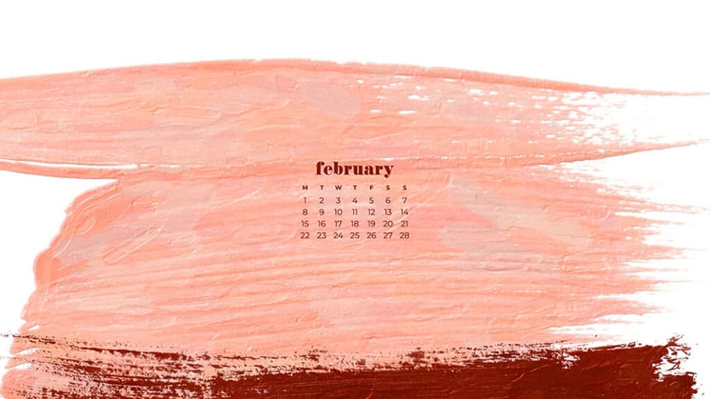 Free February 2021 calendar wallpapers – 30 cute designs in both Sunday and Monday starts for phone and desktop. Dress you tech!