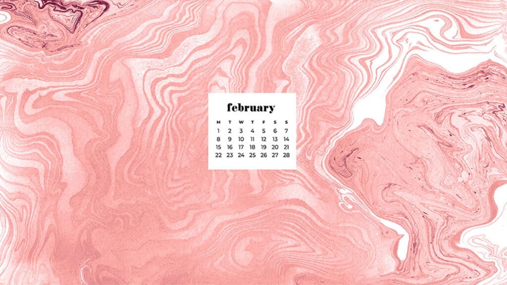 Free February 2021 calendar wallpapers – 30 cute designs in both Sunday and Monday starts for phone and desktop. Dress you tech!