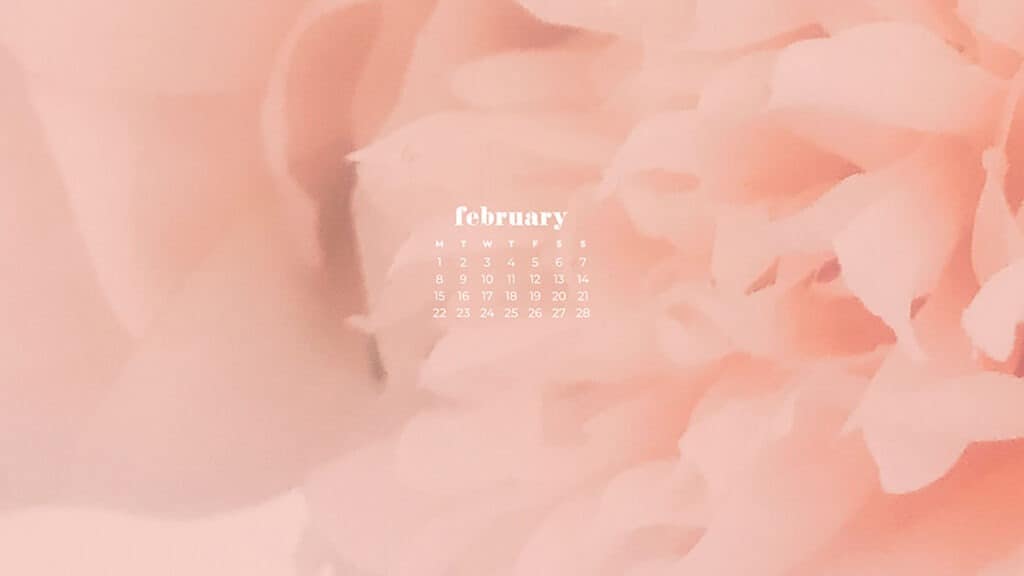 Free February 2021 calendar wallpapers – 30 cute designs in both Sunday and Monday starts for phone and desktop. Dress you tech!