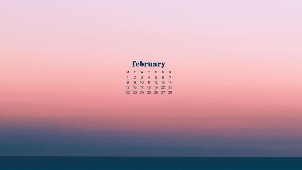 Free February 2021 calendar wallpapers – 30 cute designs in both Sunday and Monday starts for phone and desktop. Dress you tech!