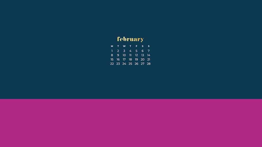 Free February 2021 calendar wallpapers – 30 cute designs in both Sunday and Monday starts for phone and desktop. Dress you tech!