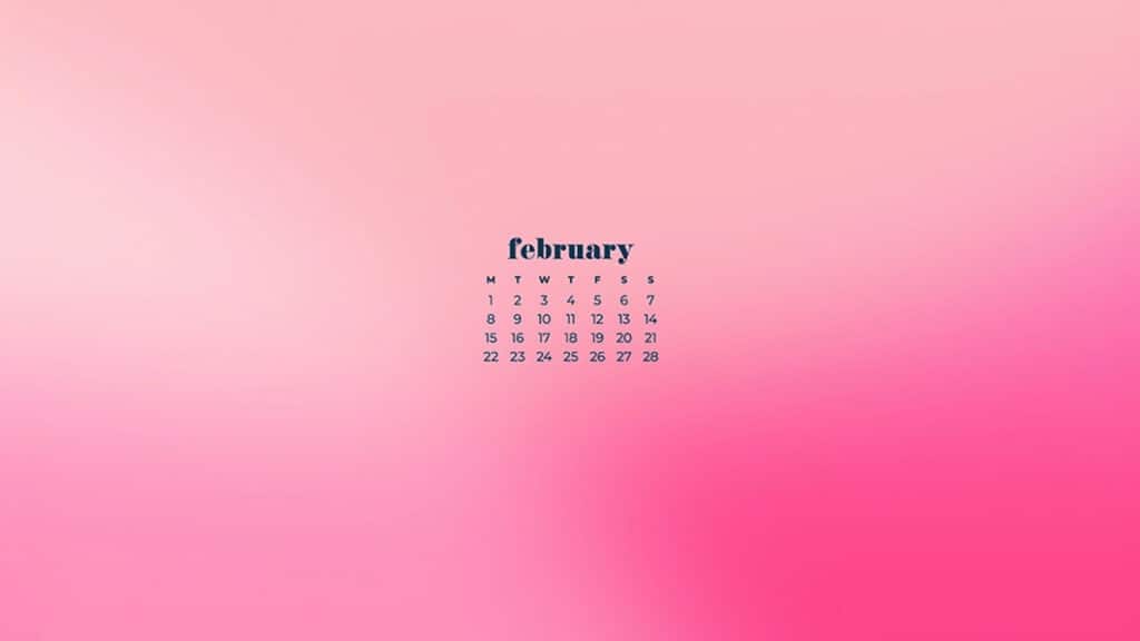 Free February 2021 calendar wallpapers – 30 cute designs in both Sunday and Monday starts for phone and desktop. Dress you tech!