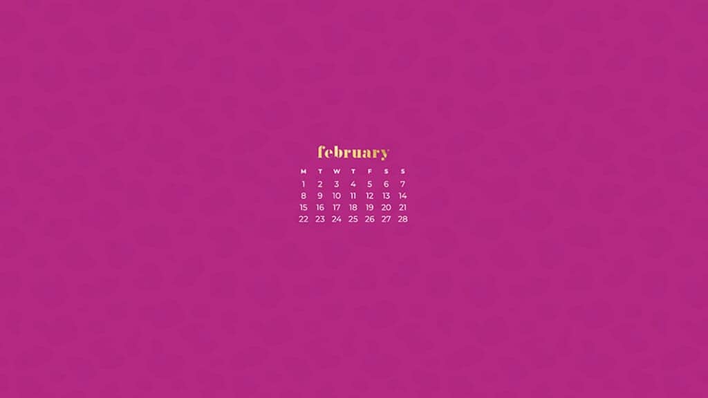 Free February 2021 calendar wallpapers – 30 cute designs in both Sunday and Monday starts for phone and desktop. Dress you tech!