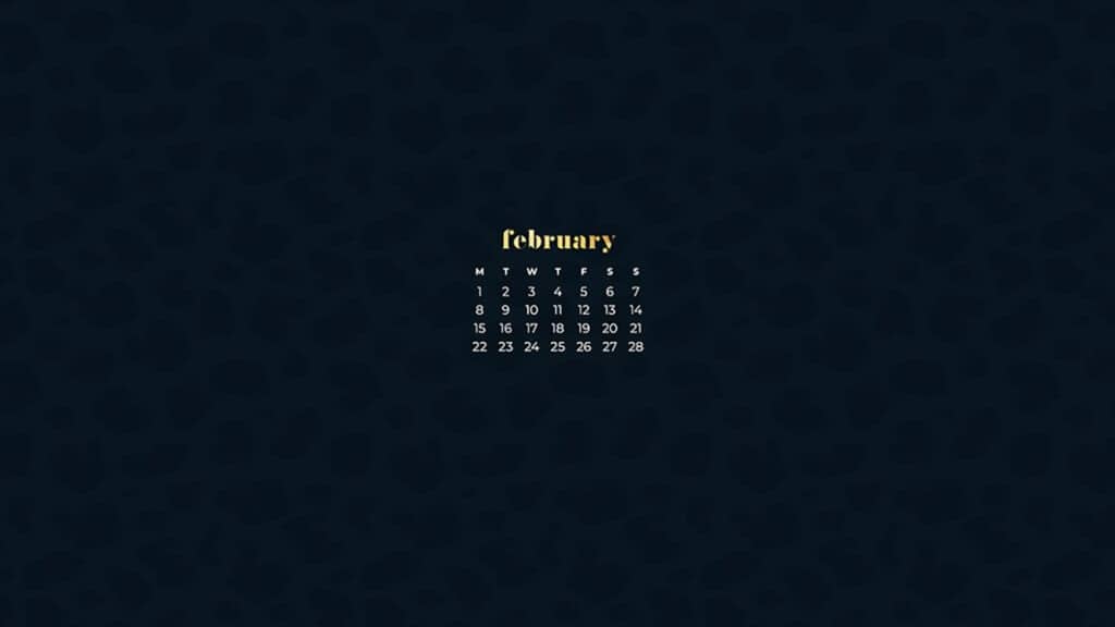 Free February 2021 calendar wallpapers – 30 cute designs in both Sunday and Monday starts for phone and desktop. Dress you tech!
