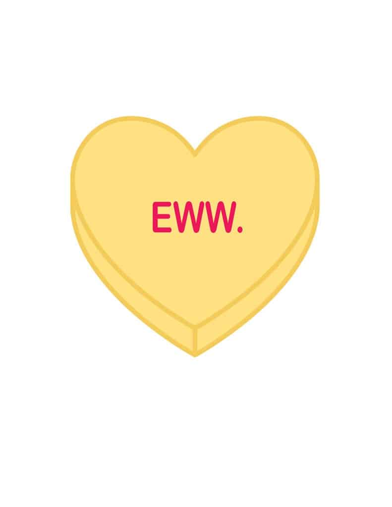 Funny Valentine Freebies –  30 FREE art and card printables, perfect for your loved ones with a sense of humor this Valentine's Day! xoxo