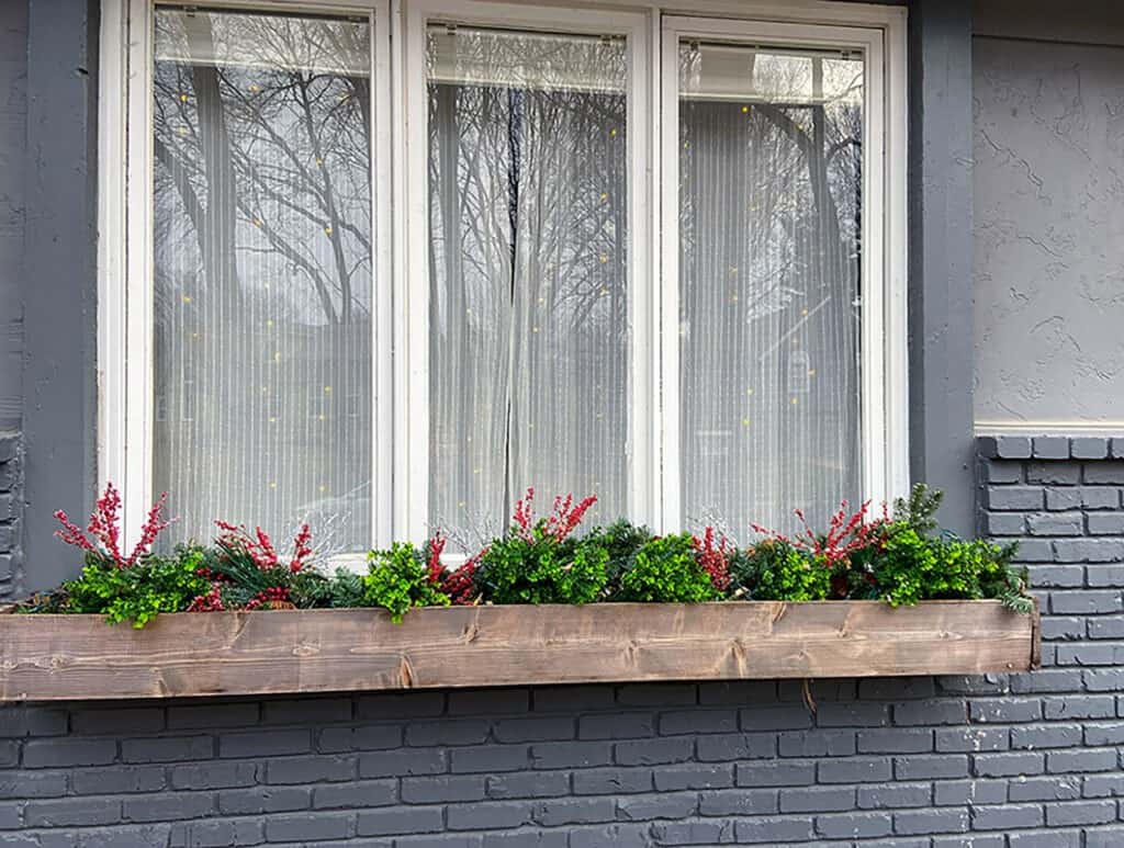 Window box before