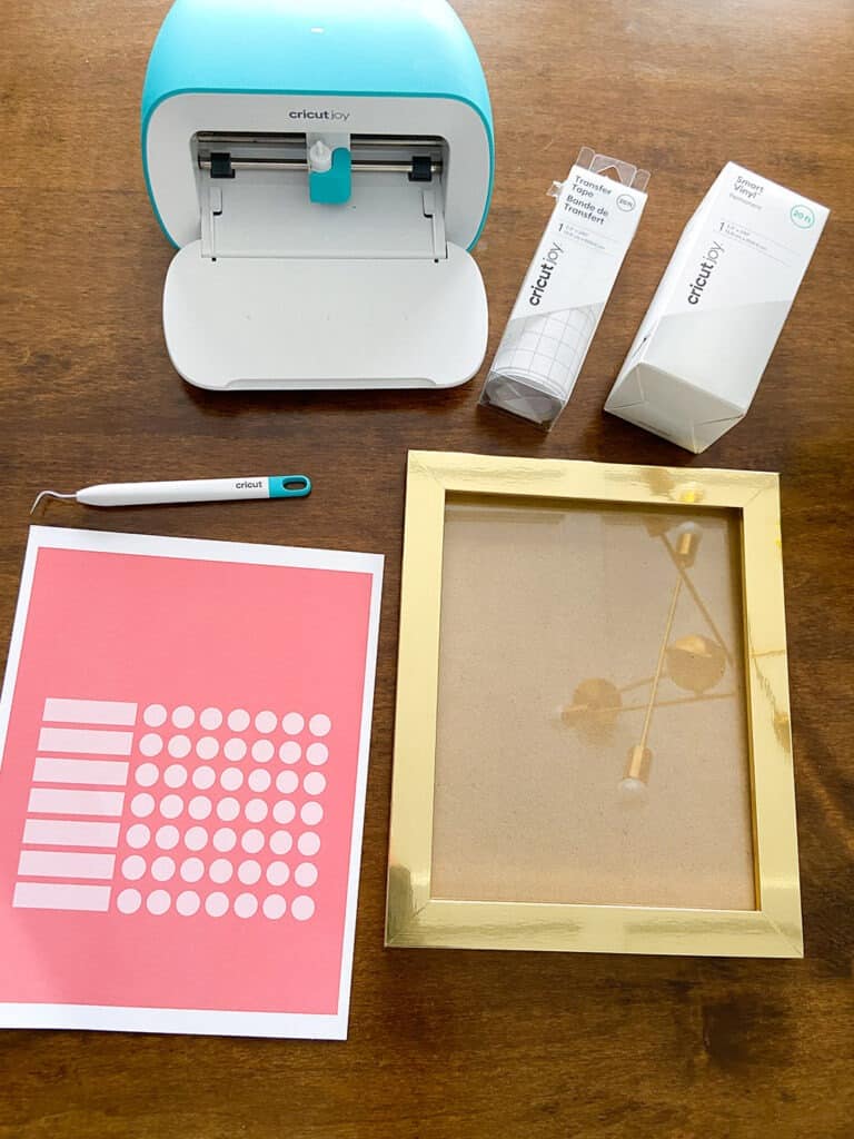 Cricut Print and Cut Hack for Paper Other Than White - Too Much Love