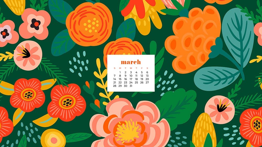 Freebie March 2017 Desktop Wallpapers  EveryTuesday