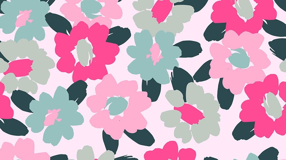 free floral desktop wallpaper with no calendar