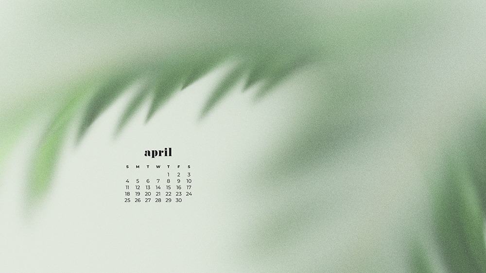 FREE APRIL 2021 WALLPAPER CALENDARS – 30 CUTE DESIGN OPTIONS!, Oh So Lovely Blog