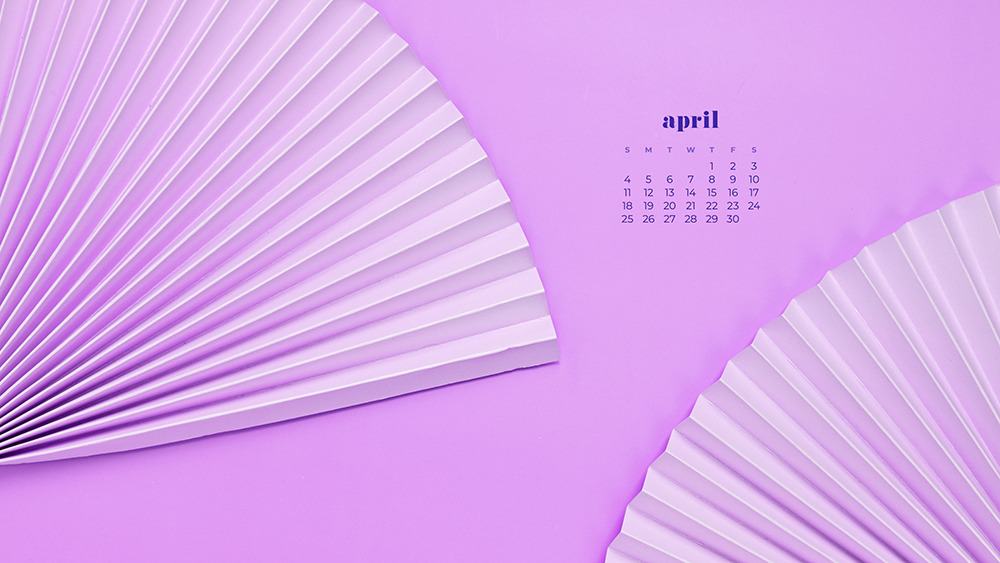 FREE APRIL 2021 WALLPAPER CALENDARS – 30 CUTE DESIGN OPTIONS!, Oh So Lovely Blog