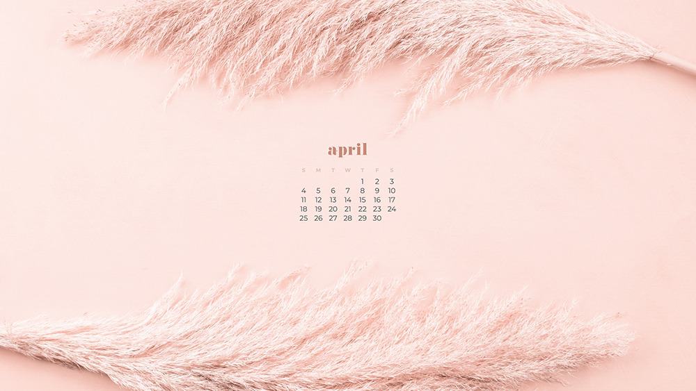 FREE APRIL 2021 WALLPAPER CALENDARS – 30 CUTE DESIGN OPTIONS!, Oh So Lovely Blog