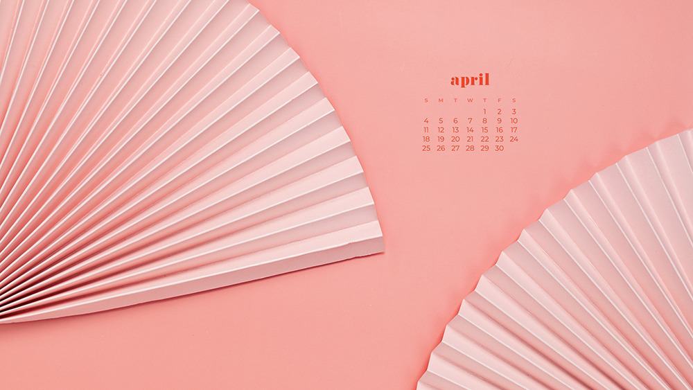 FREE APRIL 2021 WALLPAPER CALENDARS – 30 CUTE DESIGN OPTIONS!, Oh So Lovely Blog