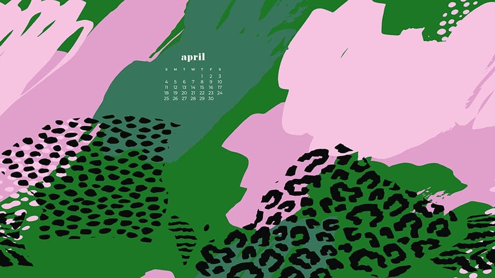 FREE APRIL 2021 WALLPAPER CALENDARS – 30 CUTE DESIGN OPTIONS!, Oh So Lovely Blog